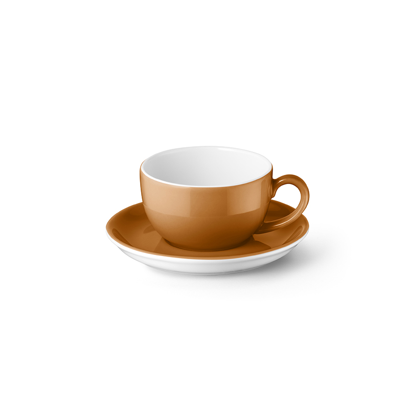 Espresso-Untertasse Solid Color Karamell Dibbern