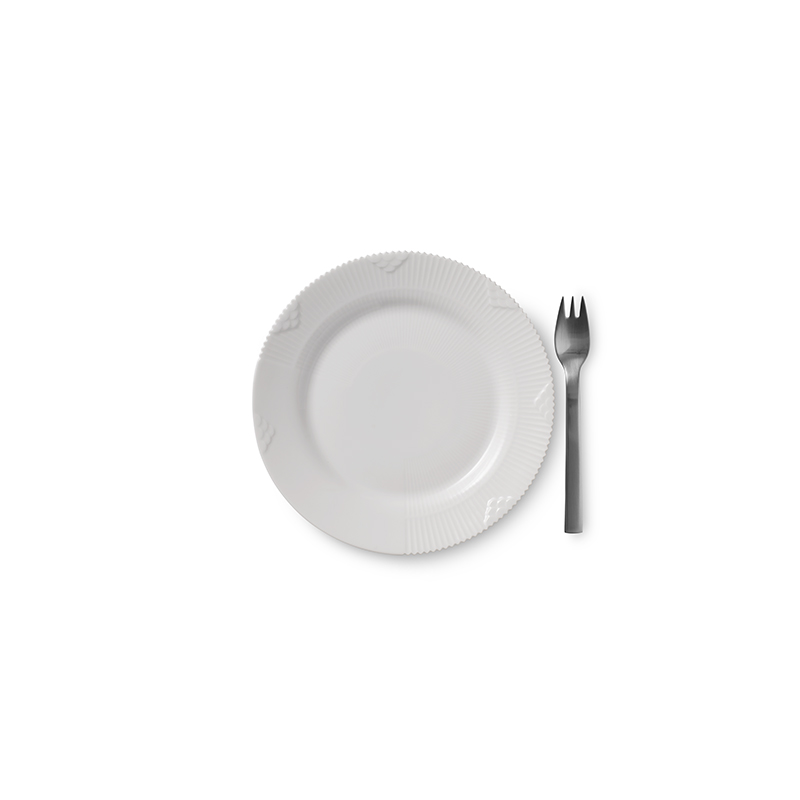 Frühstücksteller - 19 cm White Elements Royal Copenhagen