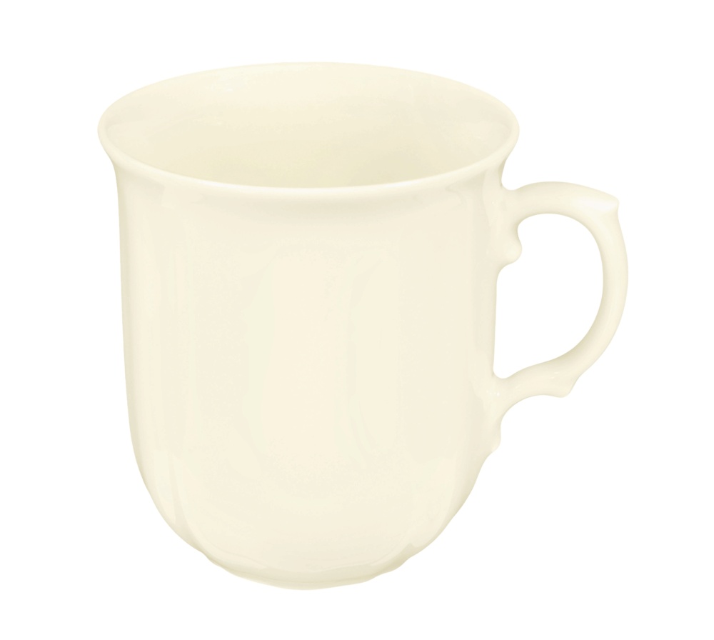 Becher mit Henkel 0,27 l Marieluise Elfenbein Seltmann Weiden