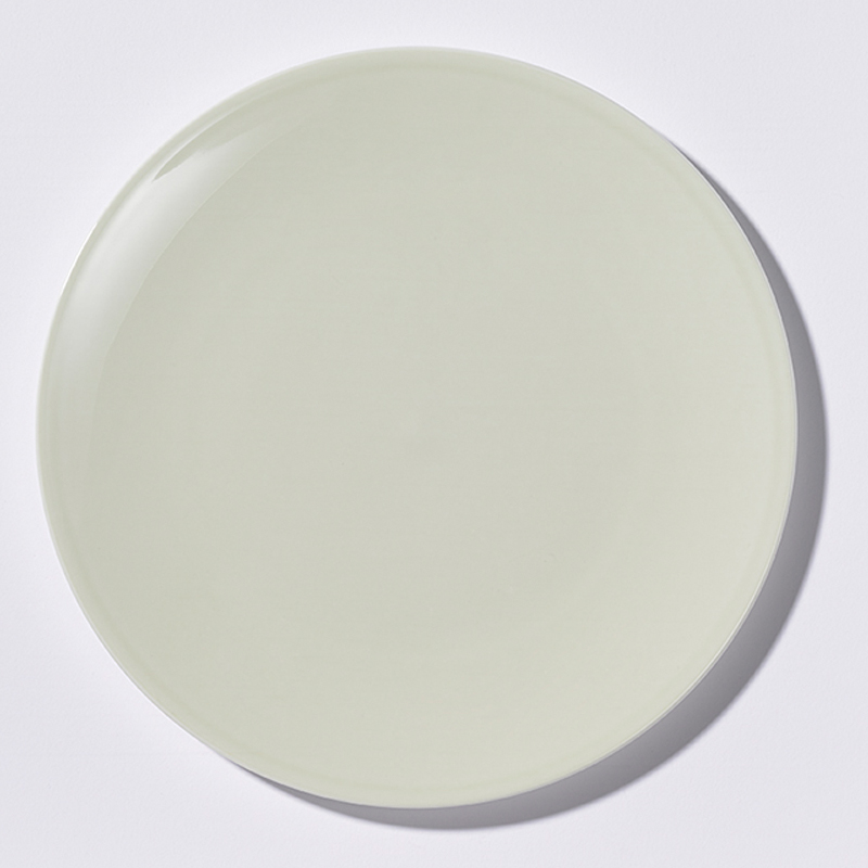Teller flach 28 cm Pastell Khaki Dibbern