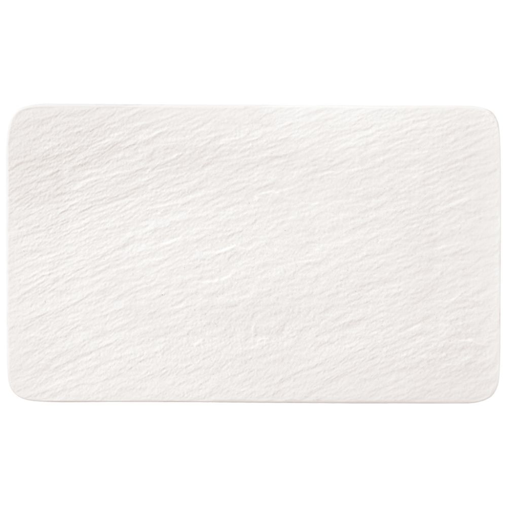 Multifunktionsteller rechteckig 28x17x1, Manufacture Rock blanc Villeroy und Boch