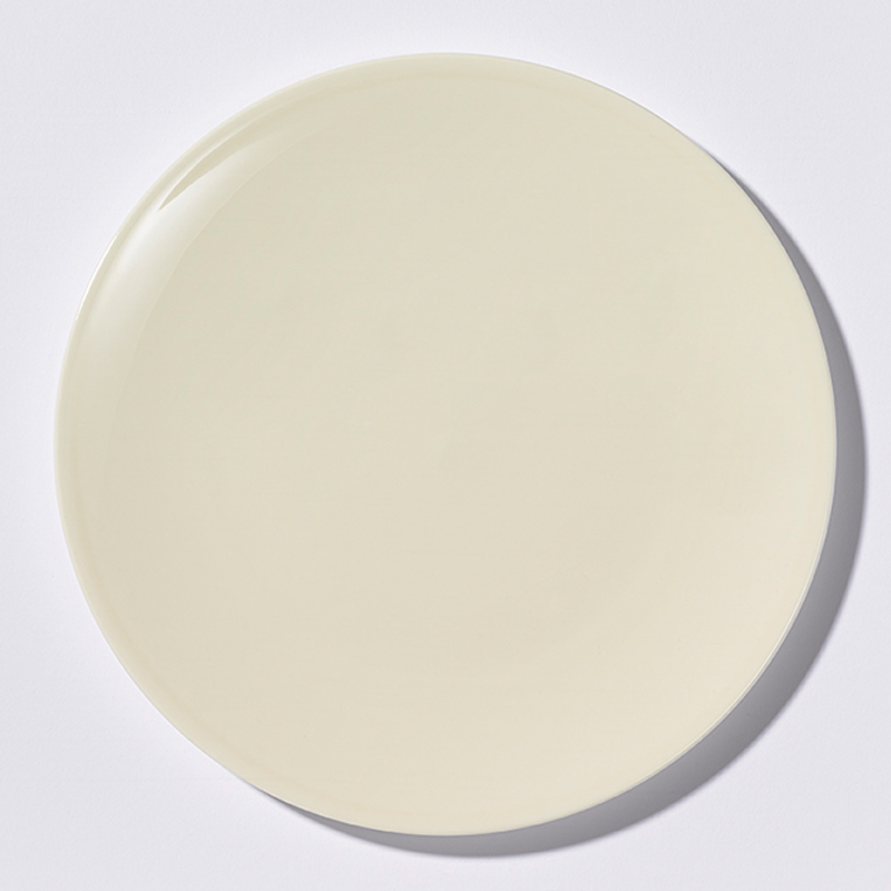 Teller flach 28 cm Pastell Sand Dibbern