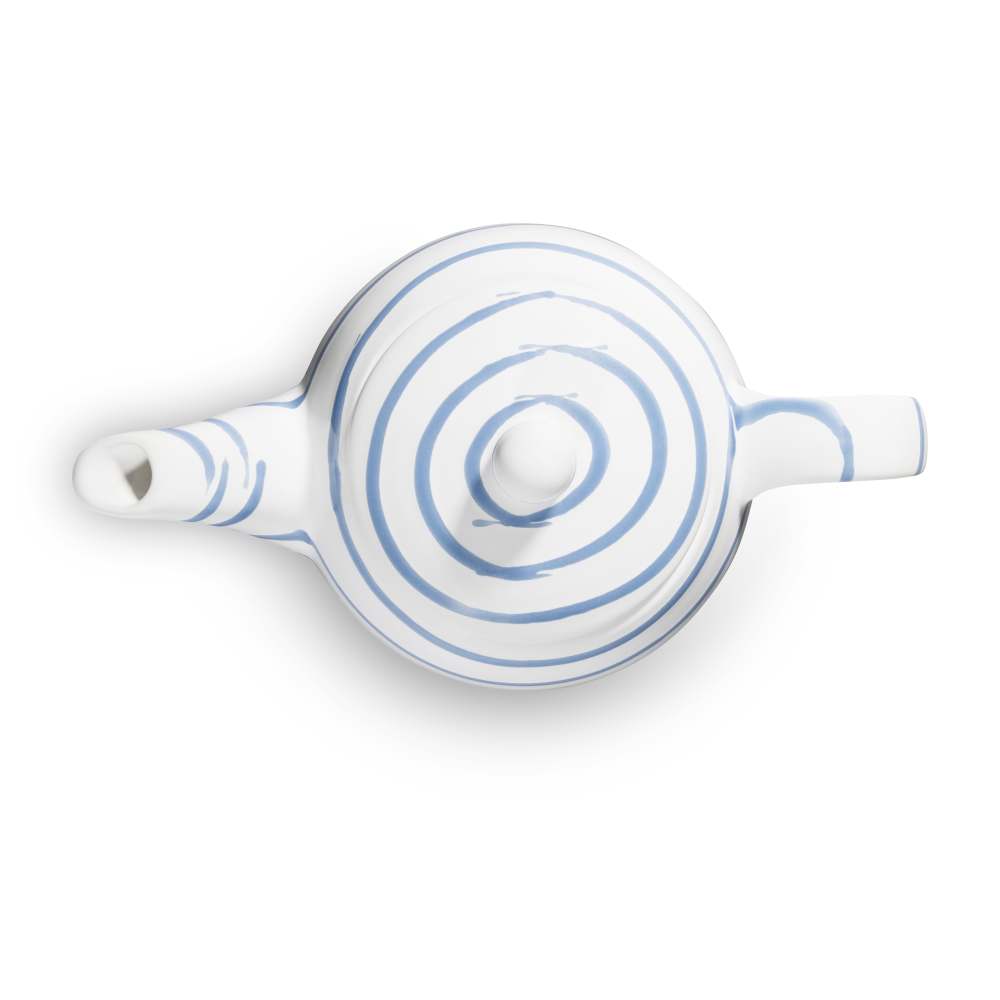 Blaugeflammt, Teekanne 0,5L - Gmundner Keramik