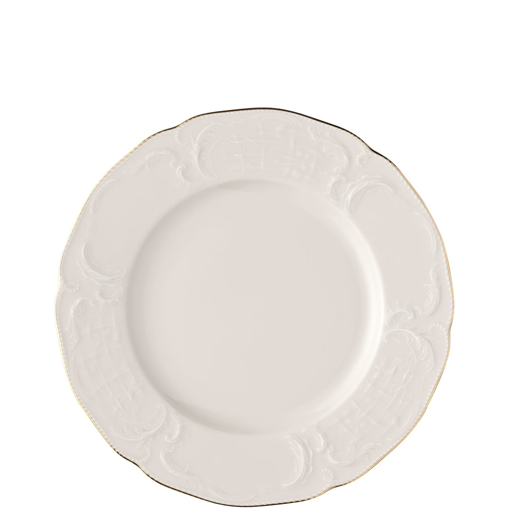 Speiseteller 26 cm Sanssouci Elfenbein Gold Rosenthal