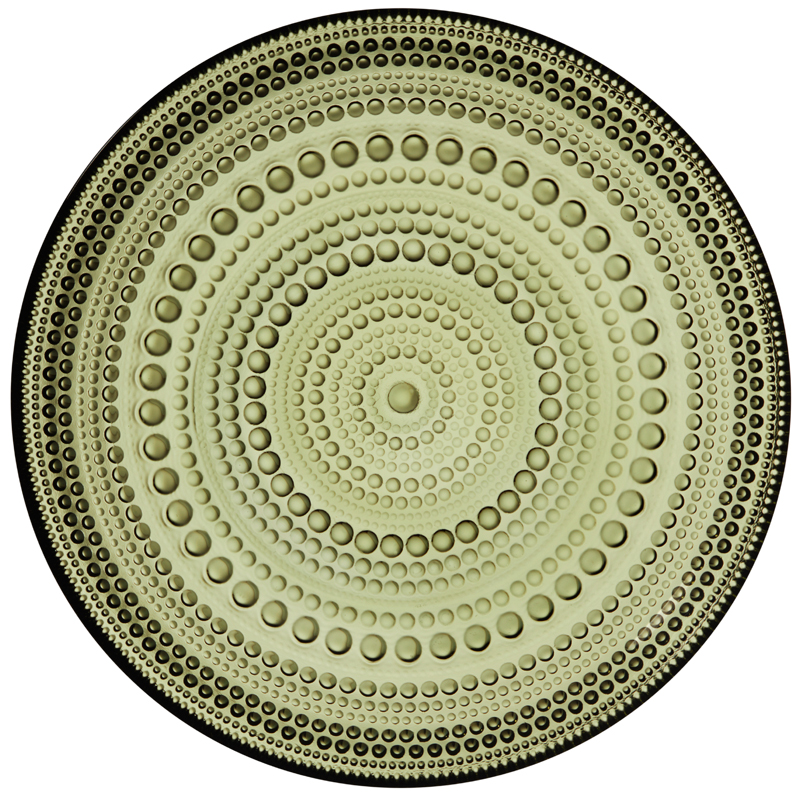 Teller – 17 cm – Moosgrün Kastehelmi Iittala