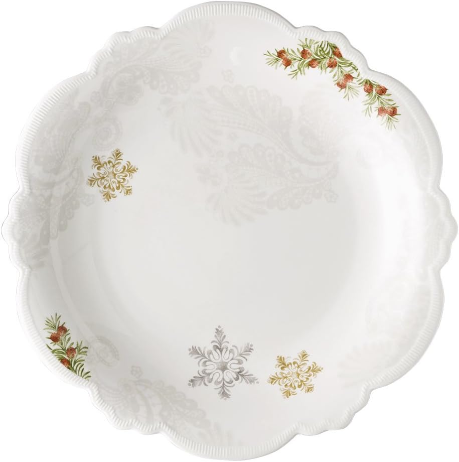 Gebäcksteller 31cm Winterromantik Hutschenreuther