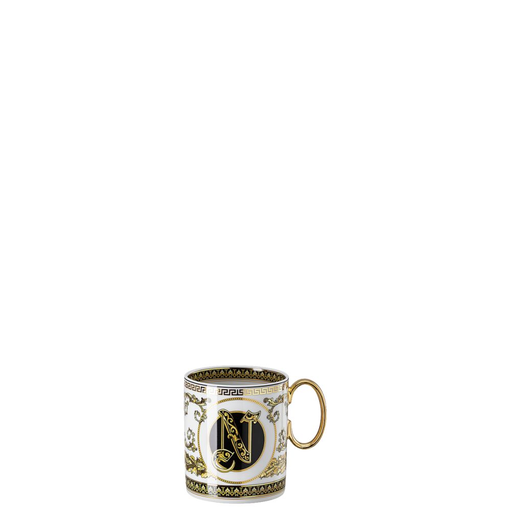 Becher mit Henkel Versace Virtus Alphabet N Versace by Rosenthal