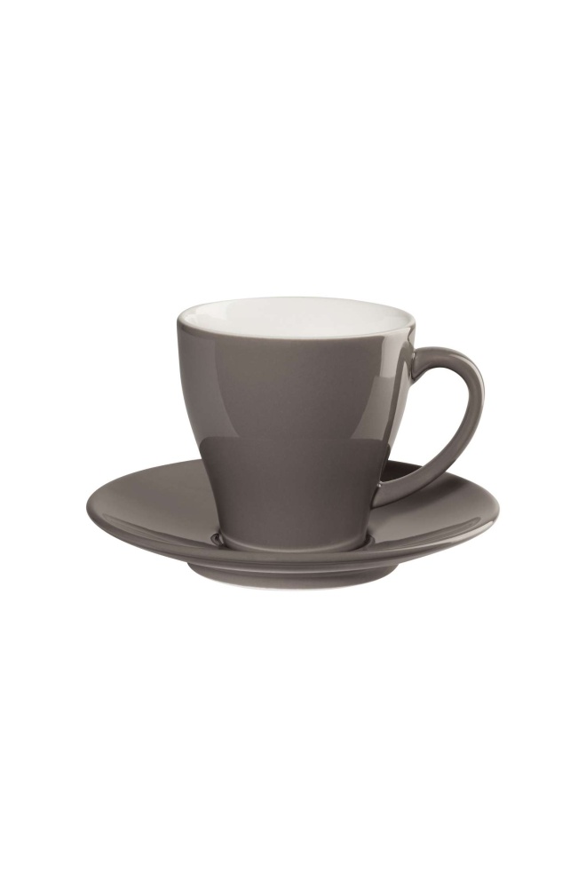 Kaffeetasse mit Unterer taupe ti amo ASA Selection