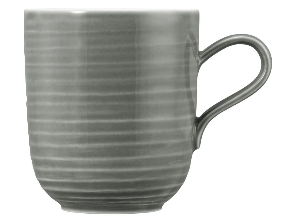 Becher mit Henkel 0,40 l Terra Perlgrau Seltmann Weiden
