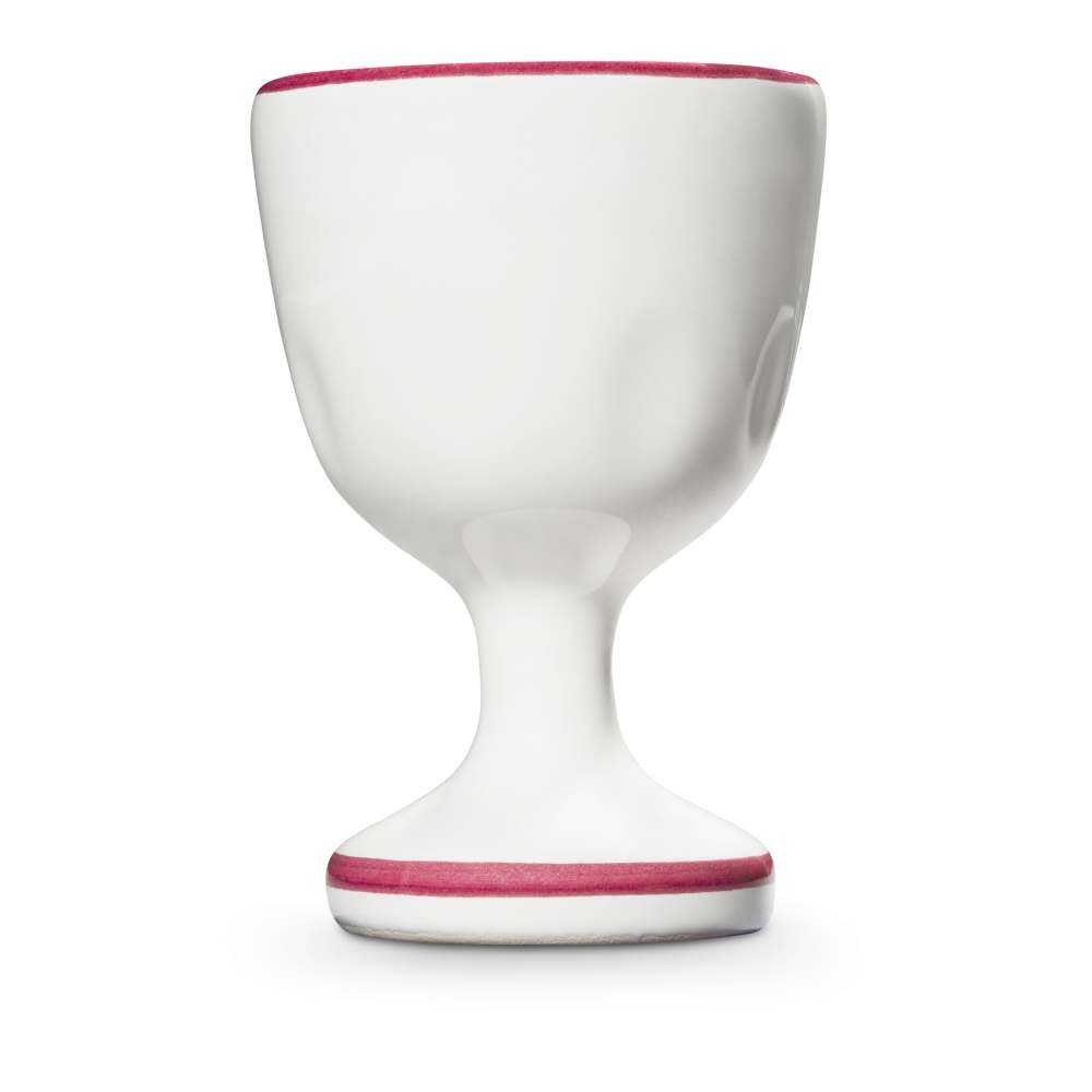 Bordeauxrot Hirsch, Eierbecher (Höhe 7,5cm) - Gmundner Keramik