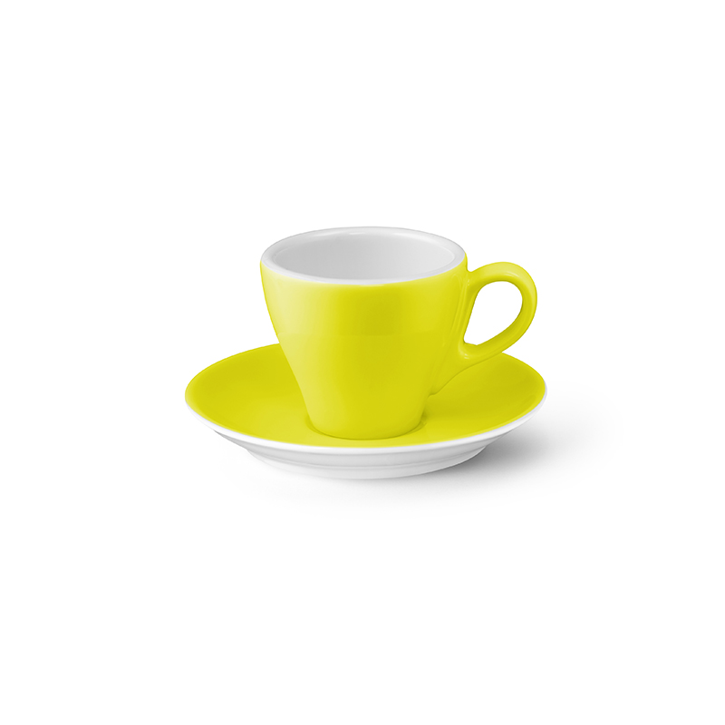 Espresso-Untertasse Classico Solid Color Zitrone Dibbern