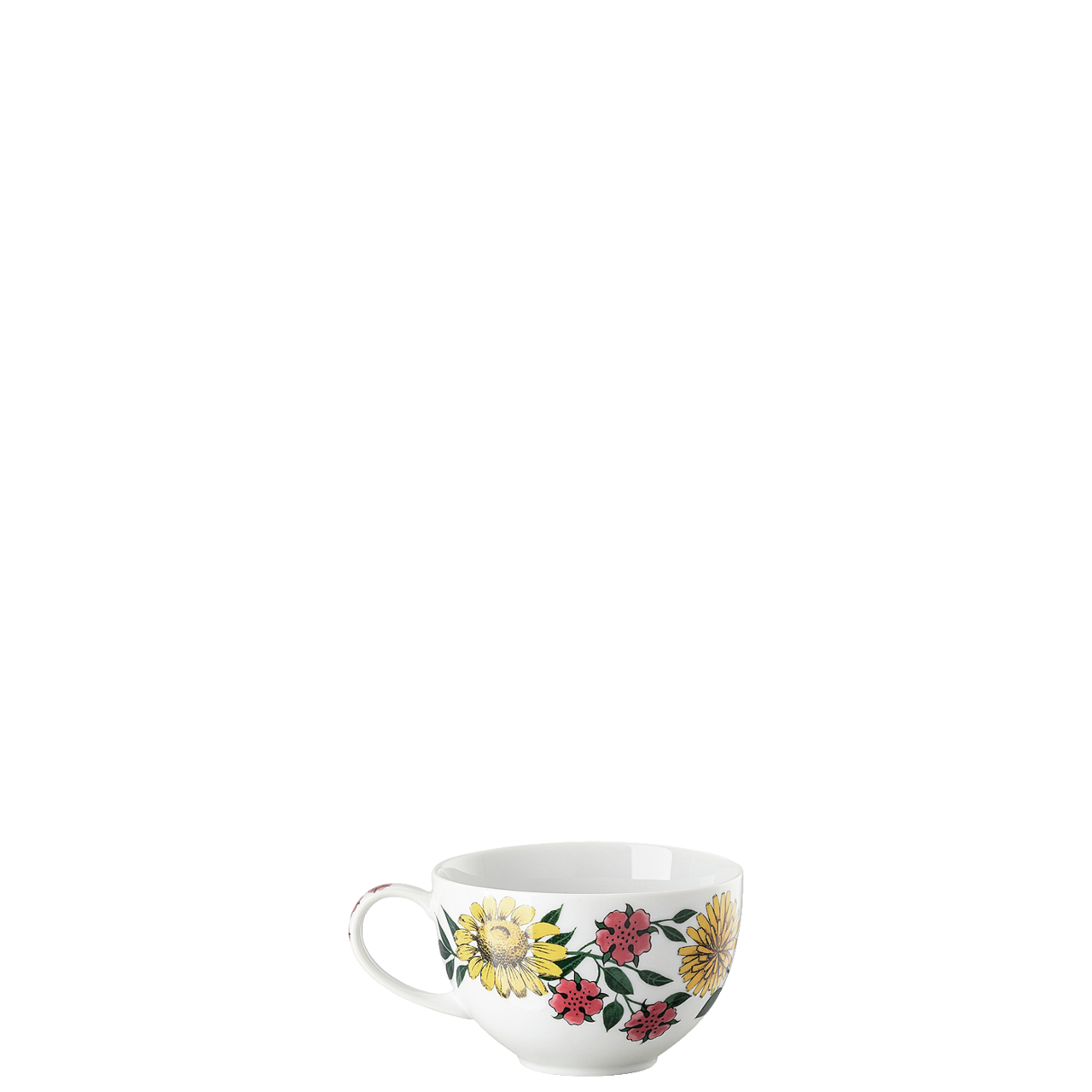 Cappuccino-Obertasse mit neuem Henkel Magic Garden Blossom Rosenthal