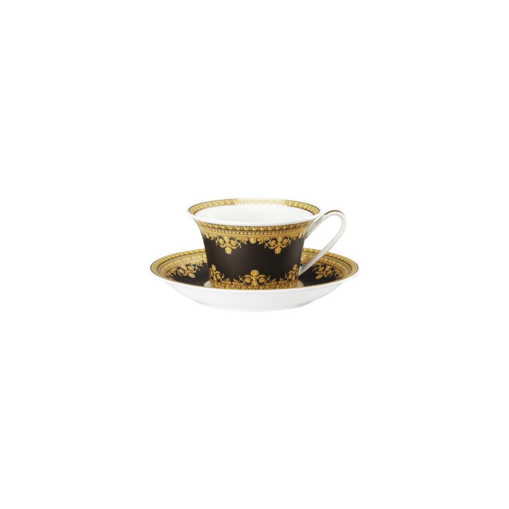 Teetasse 2-tlg. Versace Baroque Nero Versace by Rosenthal