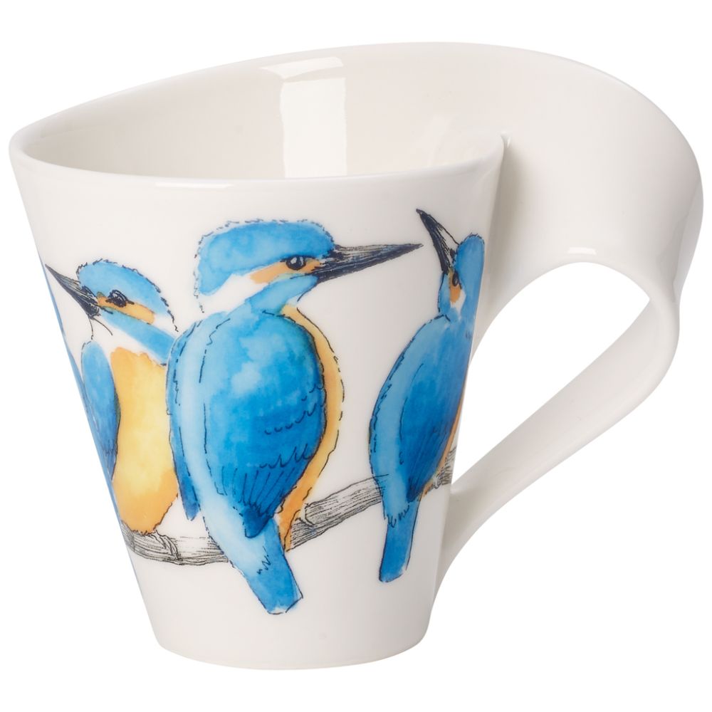Becher mit Henkel (Geschenkkarton) NewWave Caffè Eisvogel Villeroy und Boch