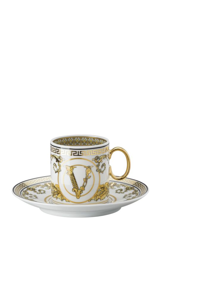 Espressotasse 2-tlg. Versace Virtus Gala White Versace by Rosenthal