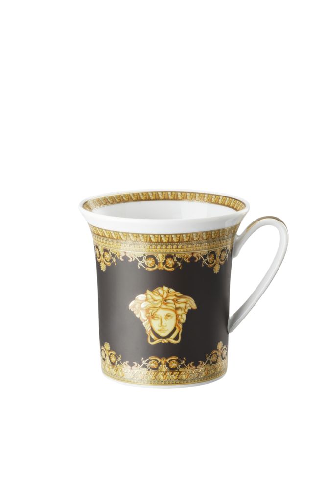 Becher mit Henkel Versace Baroque Nero Versace by Rosenthal