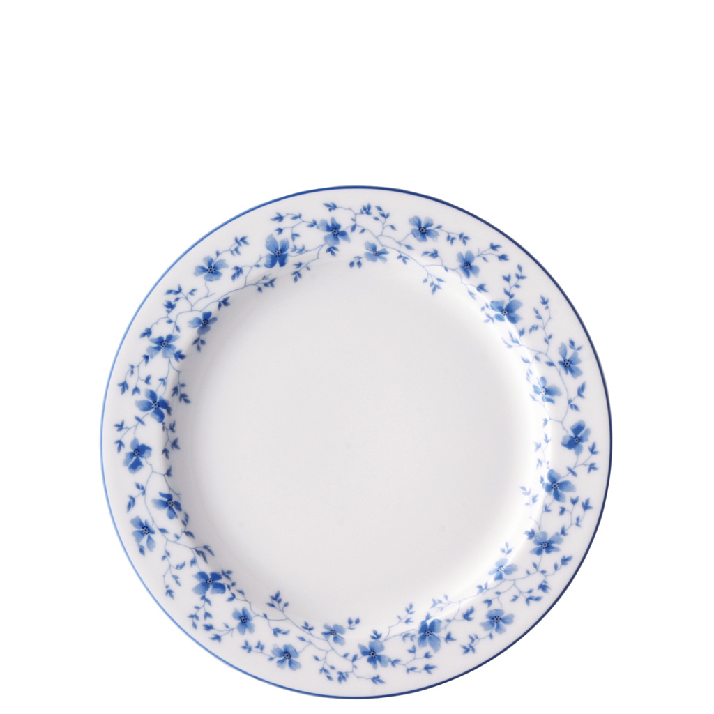 Frühstücksteller 22 cm/Fa Form 1382 Blaublüten Arzberg