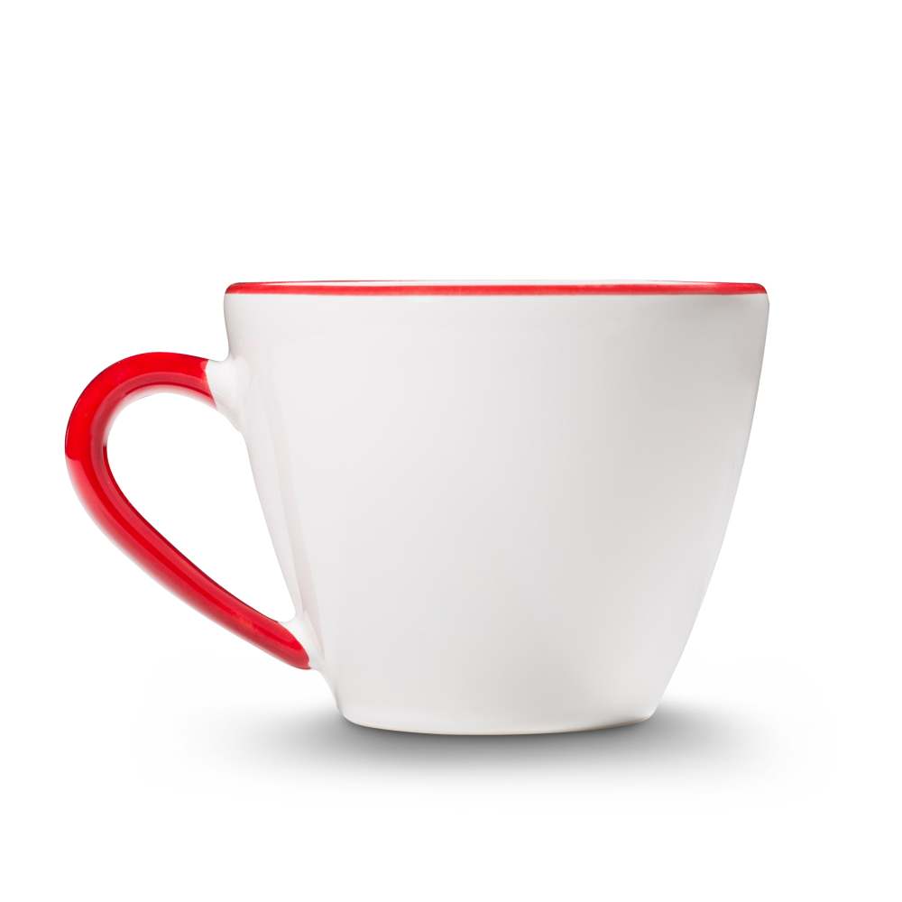Rubinroter Hirsch, Kaffeetasse Gourmet (0,2L) - Gmundner Keramik