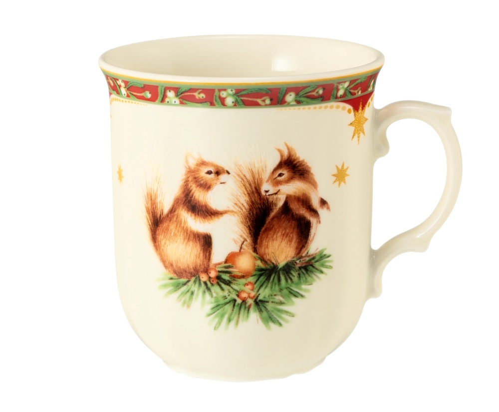 Becher mit Henkel 0,27 l Marieluise Weihnachtsnostalgie Seltmann Weiden