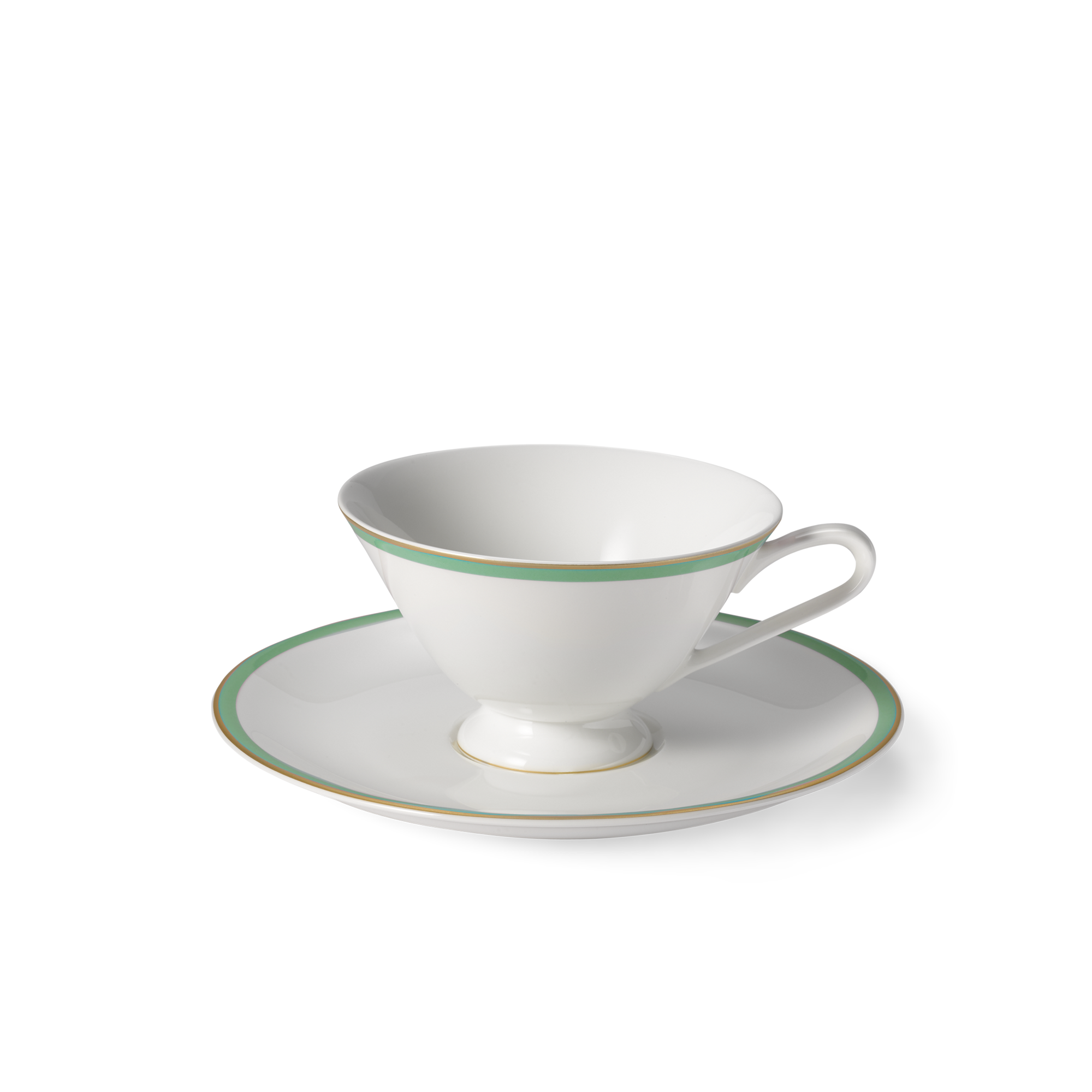 Untertasse 0,20 l Heritage Colour Gold/Mint Dibbern