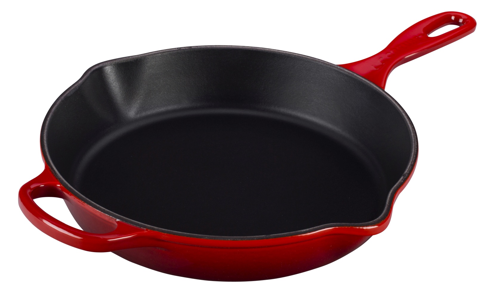 Brat- u. Servierpfanne  Hoch 26 cm Kirschrot Gusseisen Signature  Le Creuset