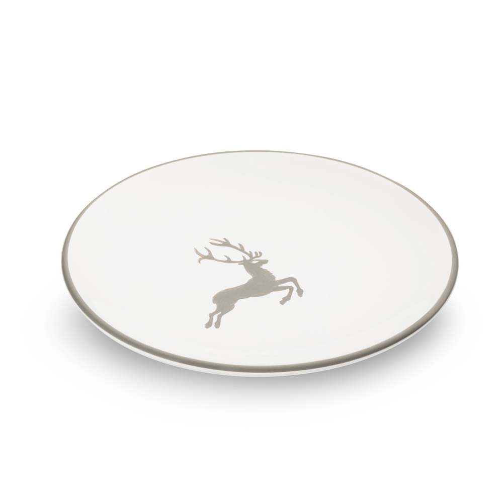 Grauer Hirsch, Unterteller Cup (Ø 15cm) - Gmundner Keramik