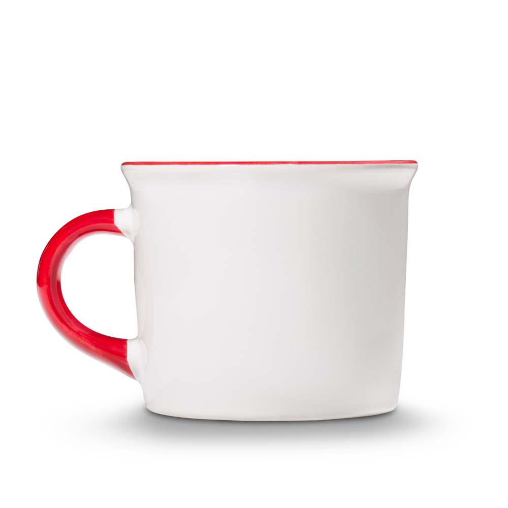 Rubinroter Hirsch, Kaffeehäferl - Kaffeetasse / Kaffeebecher  (0,24L) - Gmundner Keramik