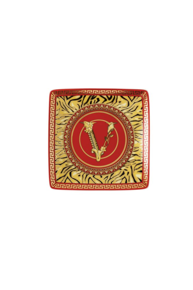 Schälchen quadratisch 12 cm flach Versace Virtus Holiday Versace by Rosenthal