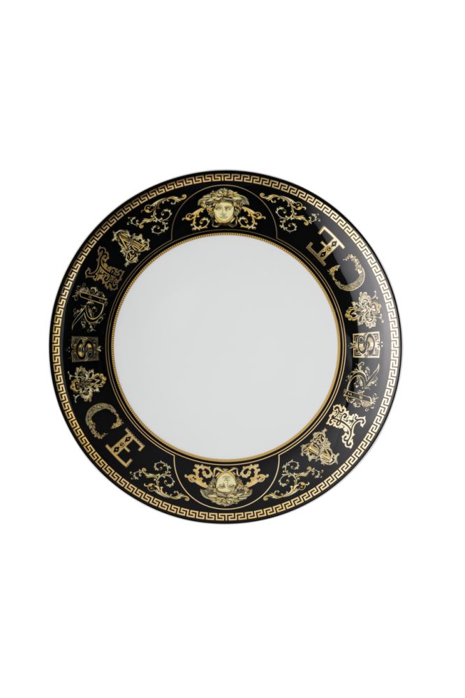 Frühstücksteller 21 cm Versace Virtus Gala Black Versace by Rosenthal