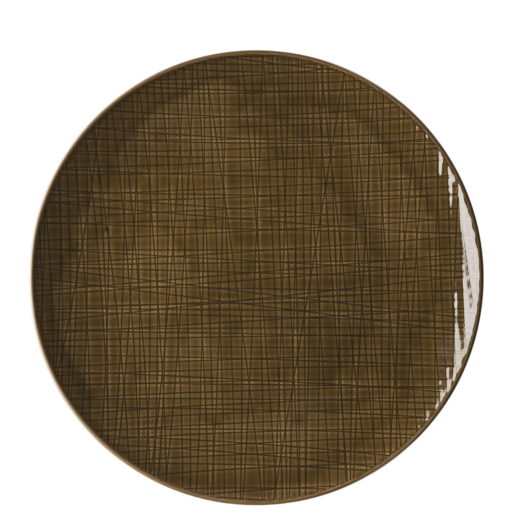 Teller flach 30 cm Mesh Colours Walnut Rosenthal