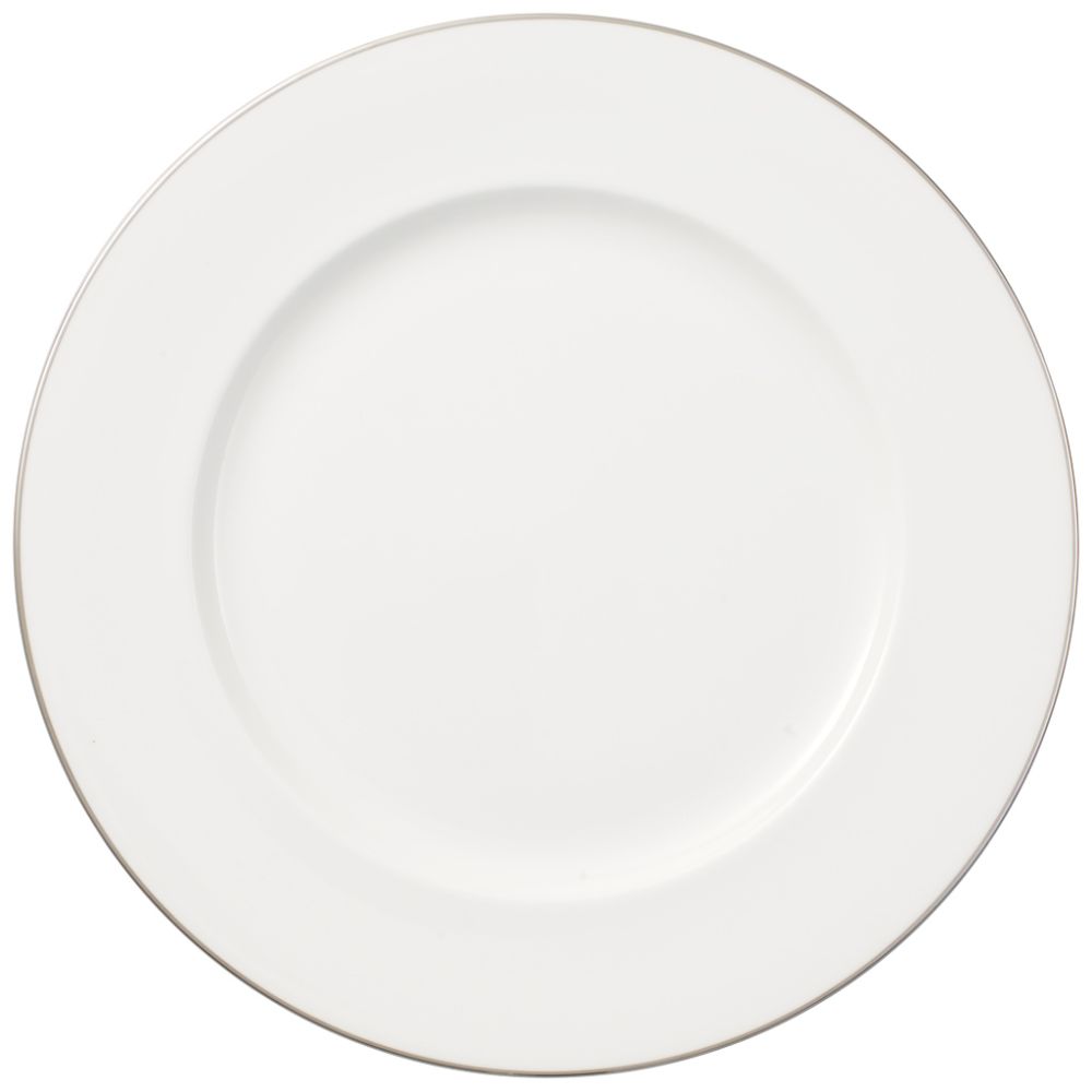 Platte rund, flach Anmut Platinum No.1 Villeroy und Boch