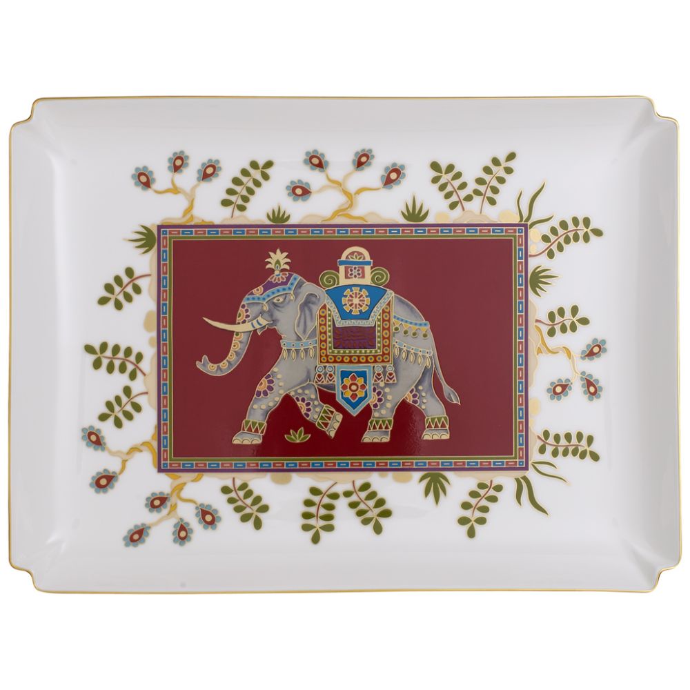 Dekoschale groß 28x21cm Samarkand Rubin Gifts Villeroy und Boch