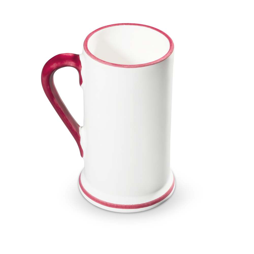 Bordeauxrot Hirsch, Bierkrug (0,3L) - Gmundner Keramik