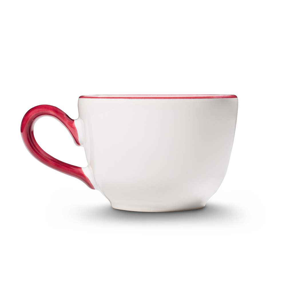 Bordeauxrot Hirsch, Kaffeetasse Cup (0,19L) - Gmundner Keramik