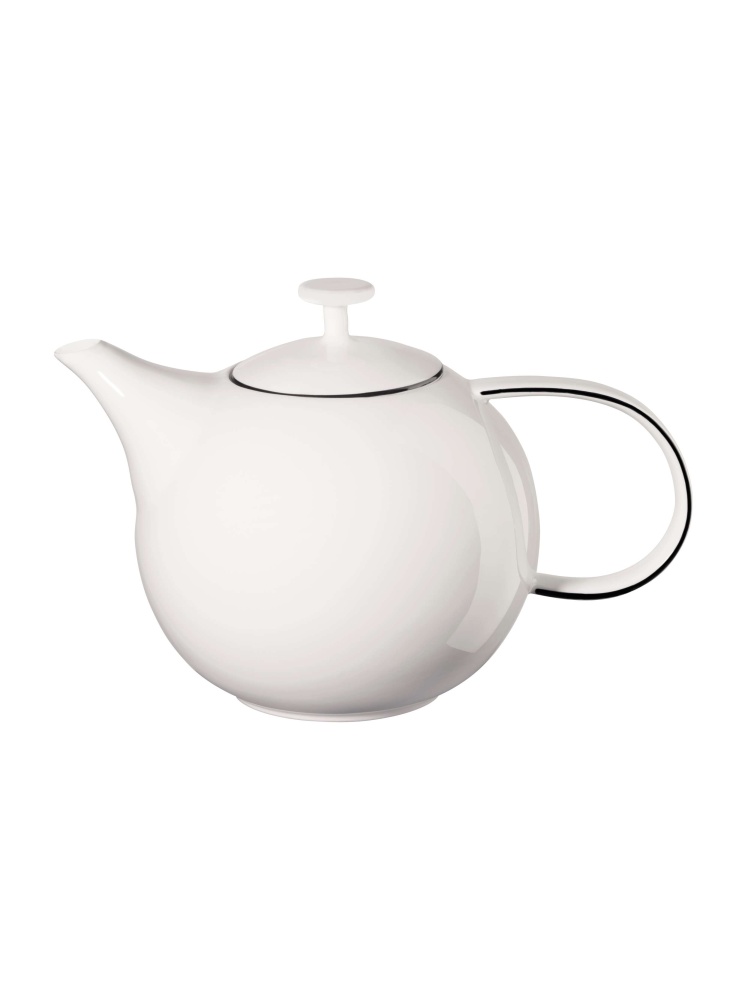 Teekanne mit Edelstahlsieb ligne noire 1,5l ASA Selection