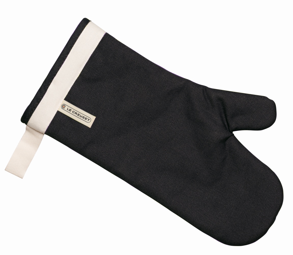 Ofenhandschuh Schwarz Textilien Le Creuset