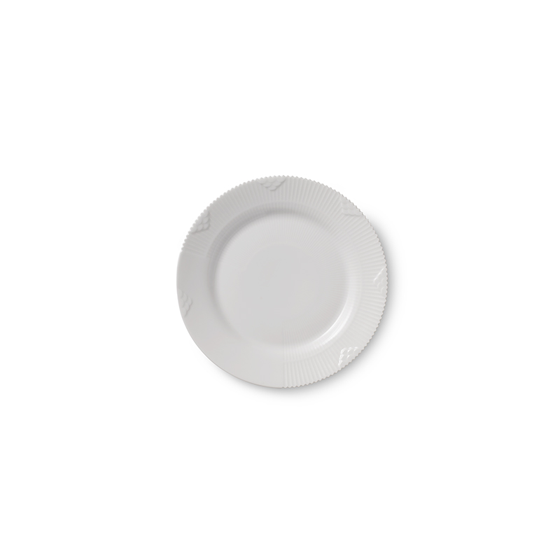 Frühstücksteller - 19 cm White Elements Royal Copenhagen