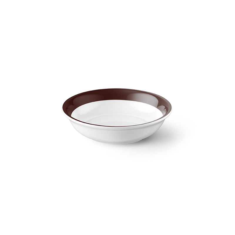 Dessertschale 16 cm Solid Color Kaffeebraun Dibbern
