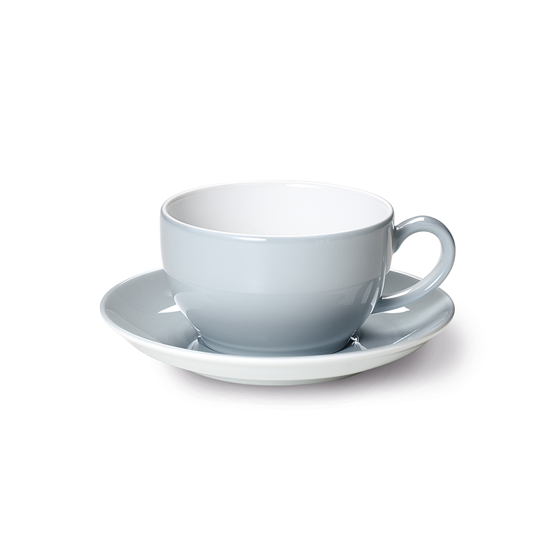 Kaffee-Untertasse Solid Color Lichtgrau Dibbern
