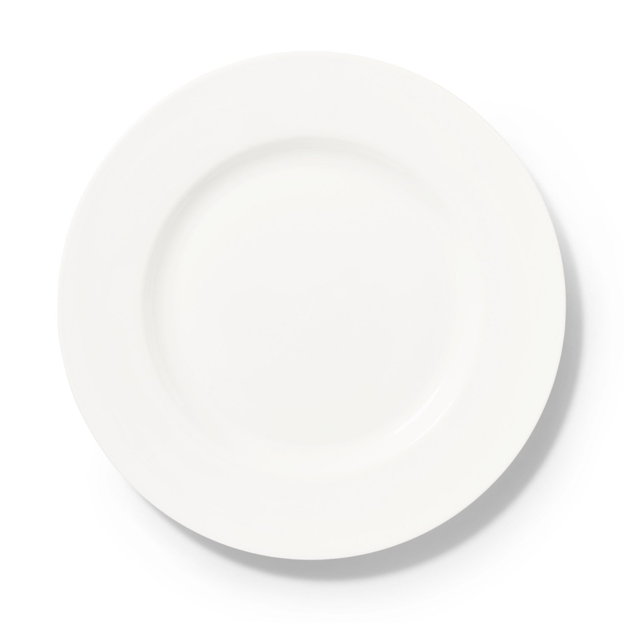 Teller flach 31 cm Fine Bone China Classic Weiss Dibbern