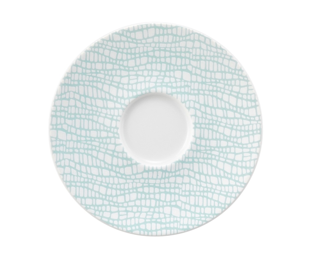 Kombi-Untertasse 13,5 cm Life Fashion Green Chic Seltmann Weiden