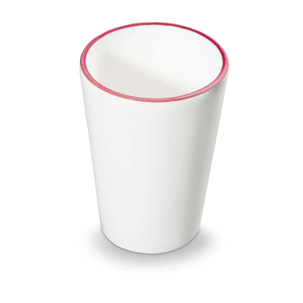 Bordeauxrot Hirsch, Trinkbecher (Höhe 11cm) - Gmundner Keramik