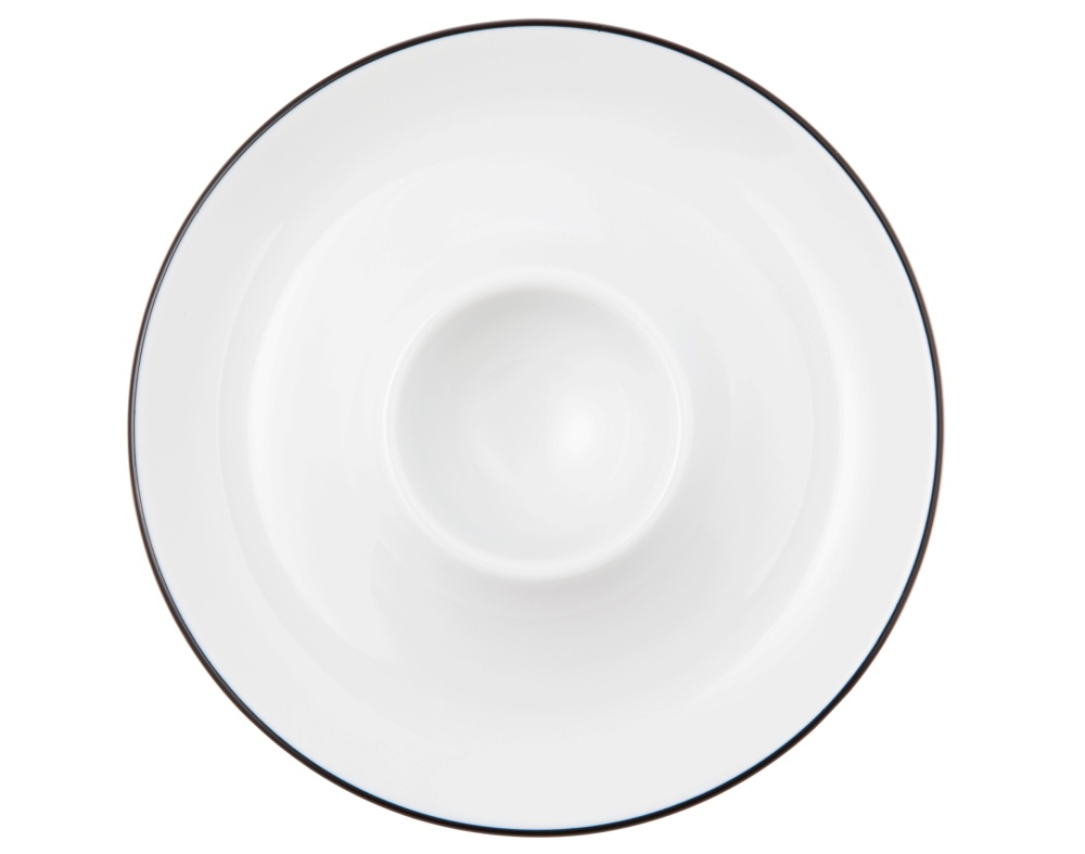 Eierbecher mit Ablage Lido Black Line Seltmann Weiden