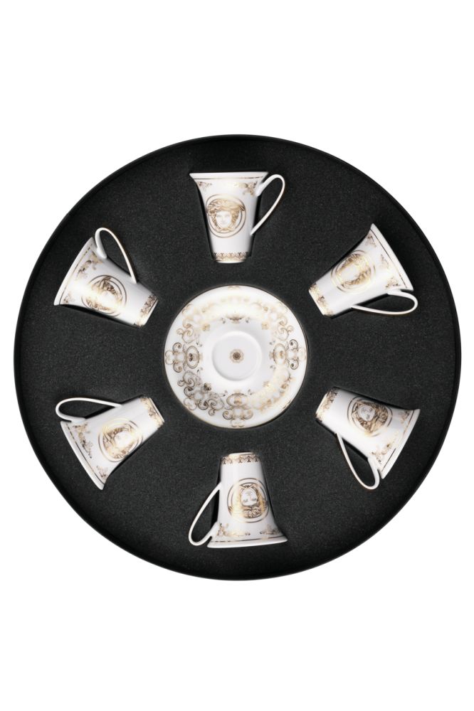 Set 6 Espresso-/Mokkatasse Versace Medusa Gala Versace by Rosenthal