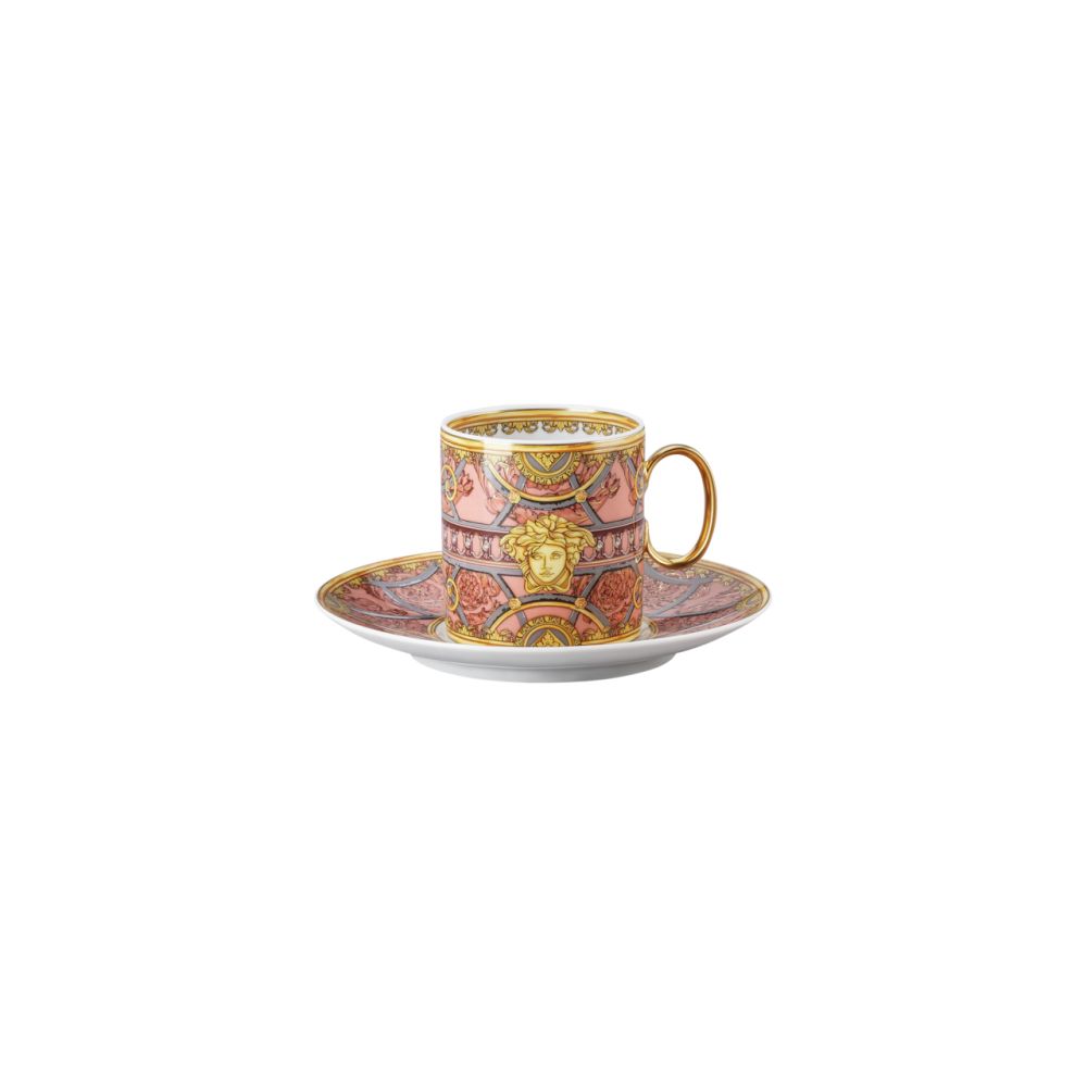 Kaffeetasse 2-tlg. Versace Scala Palazzo Rosa Versace by Rosenthal