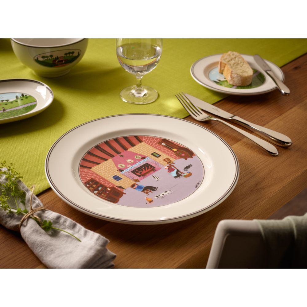 Speiseteller Kamin Design Naif Villeroy und Boch
