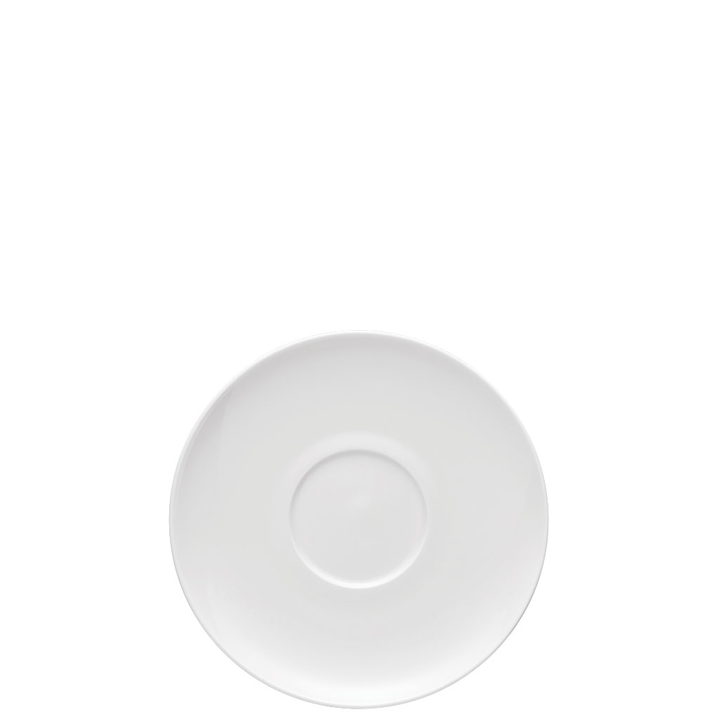 Café au Lait Untertasse Jade Weiss Rosenthal