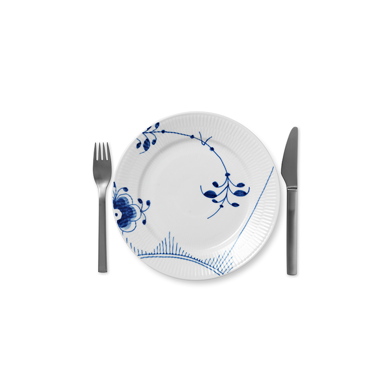 Frühstücksteller - 22 cm Blue Fluted Mega Royal Copenhagen
