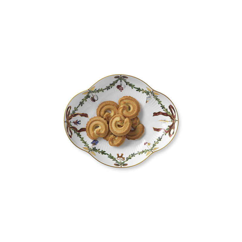 Beilage - 22 cm Star Fluted Christmas Royal Copenhagen