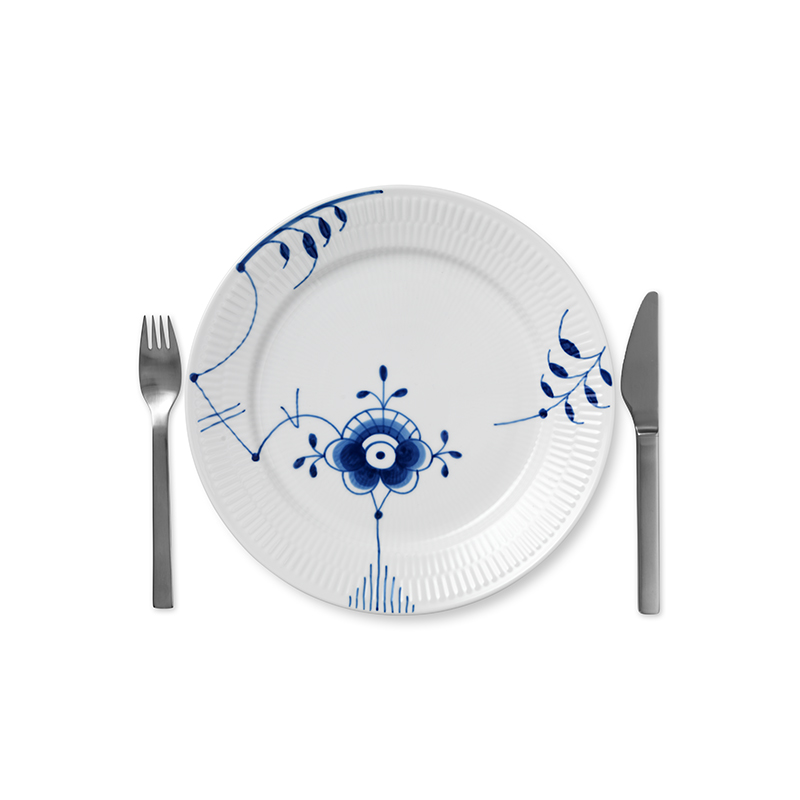Speiseteller - 27 cm Blue Fluted Mega Royal Copenhagen
